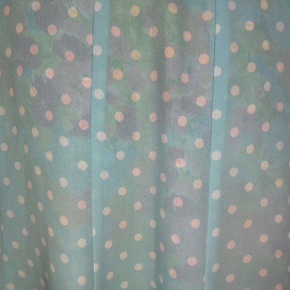 Emma & James Reversible Floral Polka Dot Skirt 12 - Picture 8 of 11